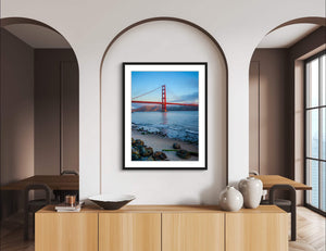 Golden Gate Bridge Framed Wall Art