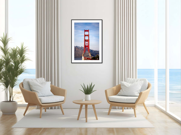 San Francisco Golden Gate Bridge Framed Print