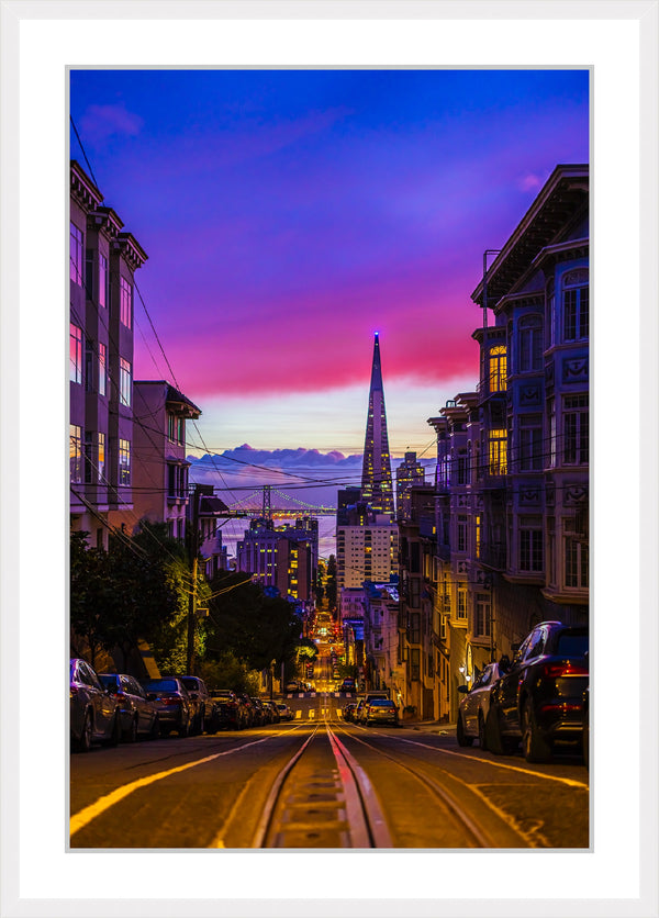 Transamerica Building during Sunrise